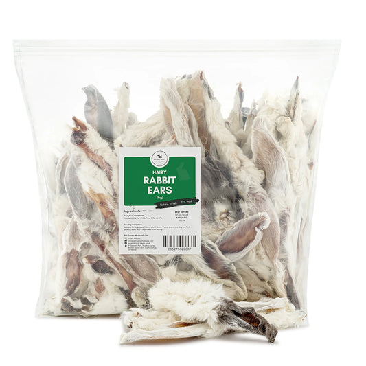 Rabbit Ears - with fur/hair (250g, 500g & 1kg)