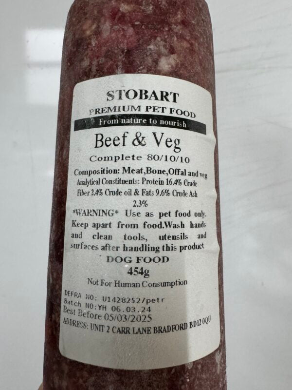 Stobart – Beef Complete with Veg 454g