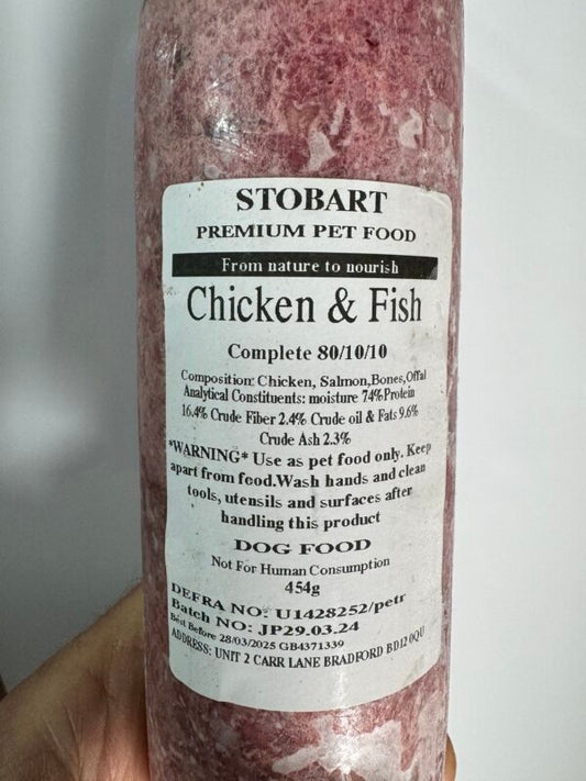 Stobart – Chicken & Fish Complete 454g