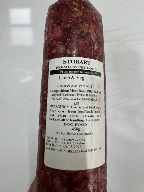 Stobart – Lamb Complete with Veg 454g