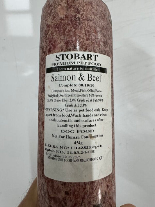 Stobart – Salmon & Beef Complete 454g